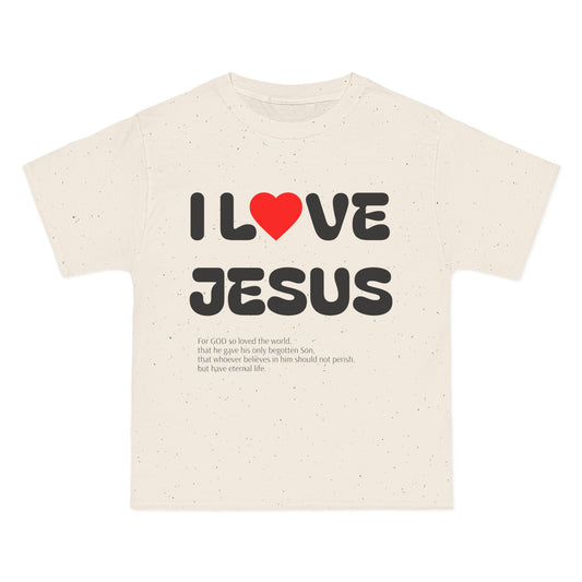 I Love Jesus Short-Sleeve T-Shirt, Christian Apparel