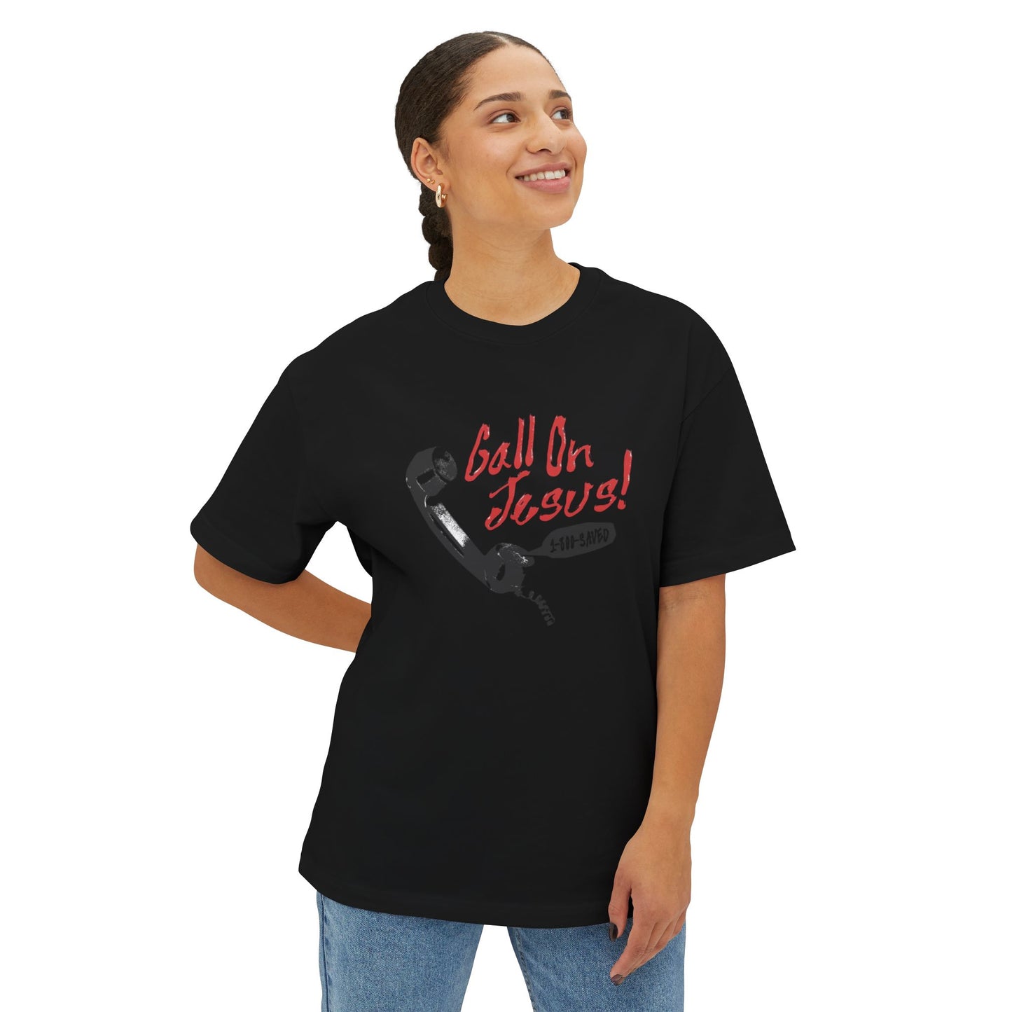 Faith-Inspired Unisex Boxy Tee
