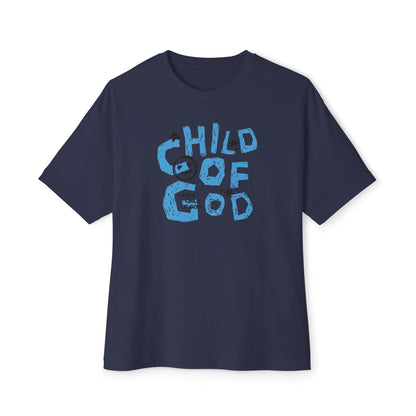 Children of God Oversized Tee – Comfortable Unisex Boxy Shirt for Faith, Casual Wear, Gifts, Spiritual Occasions, Back to School