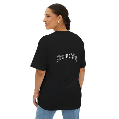 Blessed Unisex Oversized Boxy Tee, Comfortable Casual Shirt, Perfect Gift for Christians, Relaxed Fit Tee, Inspirational Apparel