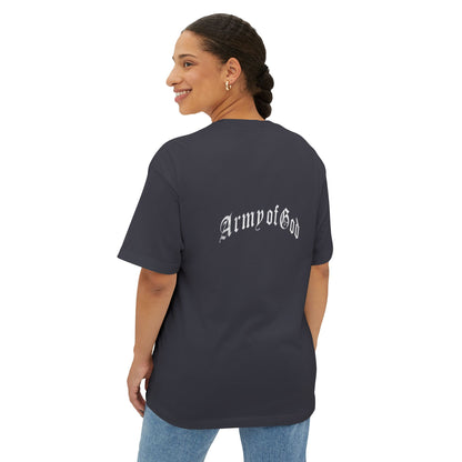 Blessed Unisex Oversized Boxy Tee, Comfortable Casual Shirt, Perfect Gift for Christians, Relaxed Fit Tee, Inspirational Apparel