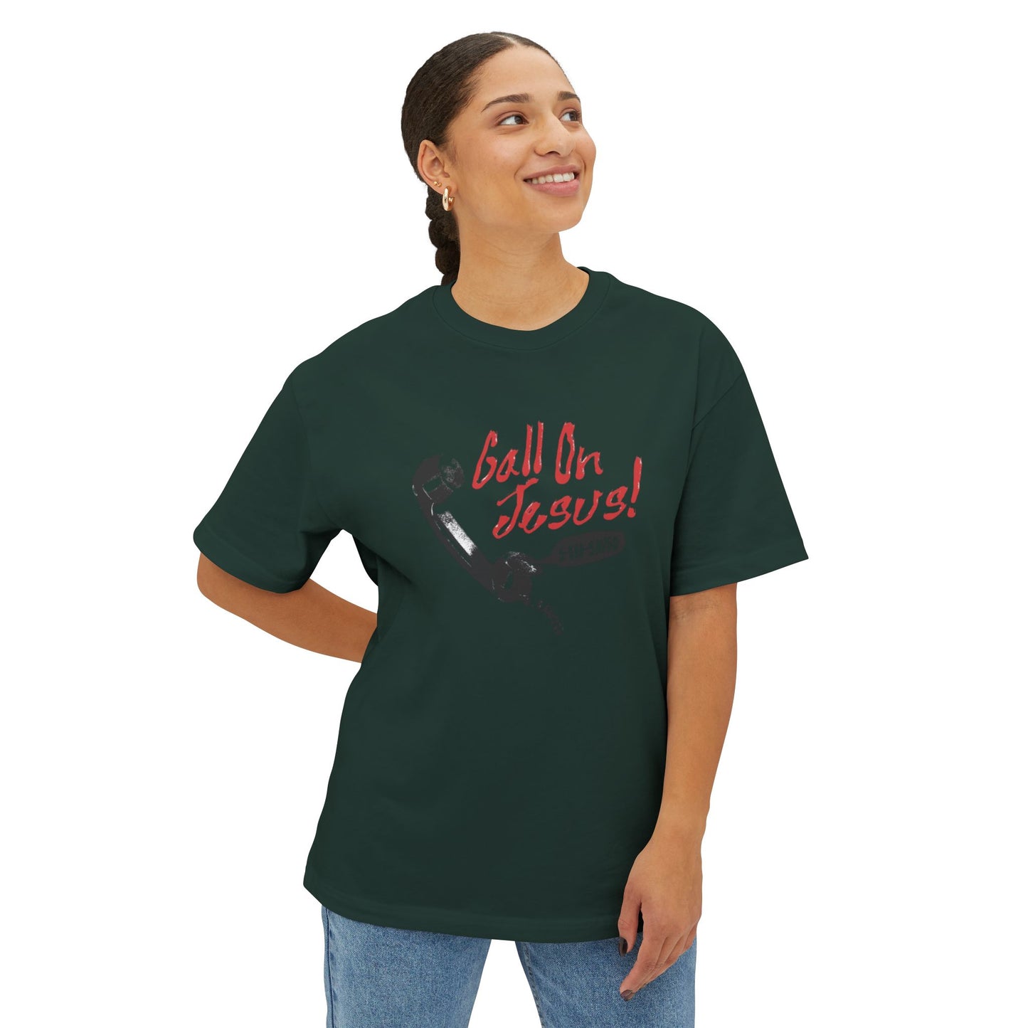 Faith-Inspired Unisex Boxy Tee