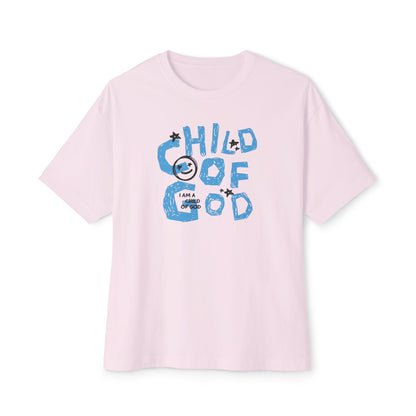 Children of God Oversized Tee – Comfortable Unisex Boxy Shirt for Faith, Casual Wear, Gifts, Spiritual Occasions, Back to School