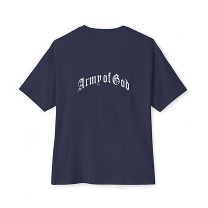 Blessed Unisex Oversized Boxy Tee, Comfortable Casual Shirt, Perfect Gift for Christians, Relaxed Fit Tee, Inspirational Apparel