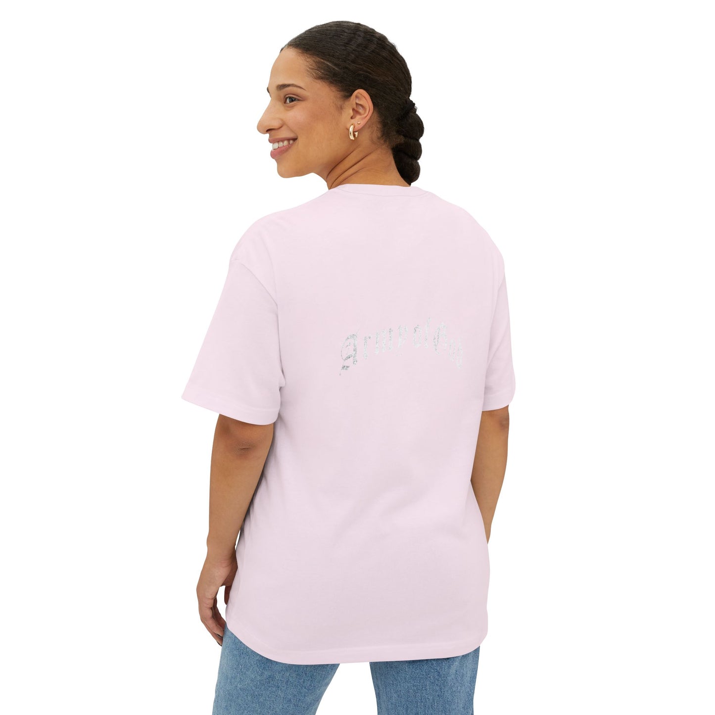 Blessed Unisex Oversized Boxy Tee, Comfortable Casual Shirt, Perfect Gift for Christians, Relaxed Fit Tee, Inspirational Apparel