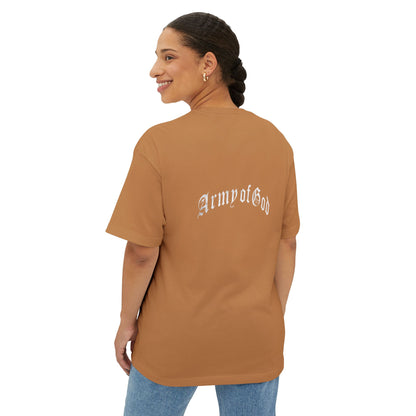 Blessed Unisex Oversized Boxy Tee, Comfortable Casual Shirt, Perfect Gift for Christians, Relaxed Fit Tee, Inspirational Apparel