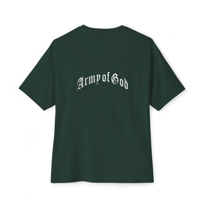 Blessed Unisex Oversized Boxy Tee, Comfortable Casual Shirt, Perfect Gift for Christians, Relaxed Fit Tee, Inspirational Apparel